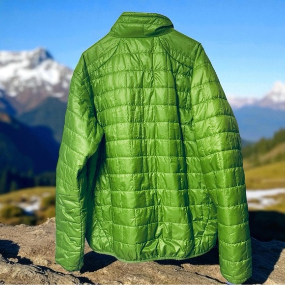 PATAGONIA NANO PUFF 1/2 ZIP PRIMALOFT FILL. GECKO GREEN PULLOVER XL P 24 L 29 - Picture 2 of 13